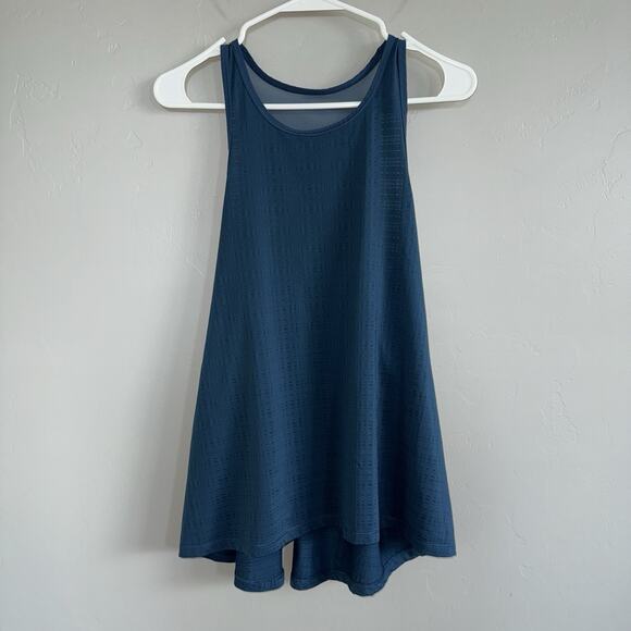 The North Face Women’s Racerback Tank Size M Blue Activewear Flash Dry - Picture 1 of 5